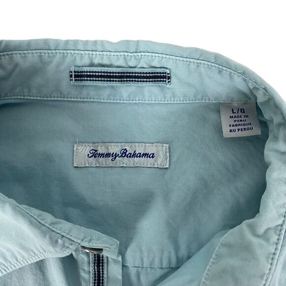 Tommy Bahama Men's Paradise Poplin Shirt size Large - Picture 3 of 12